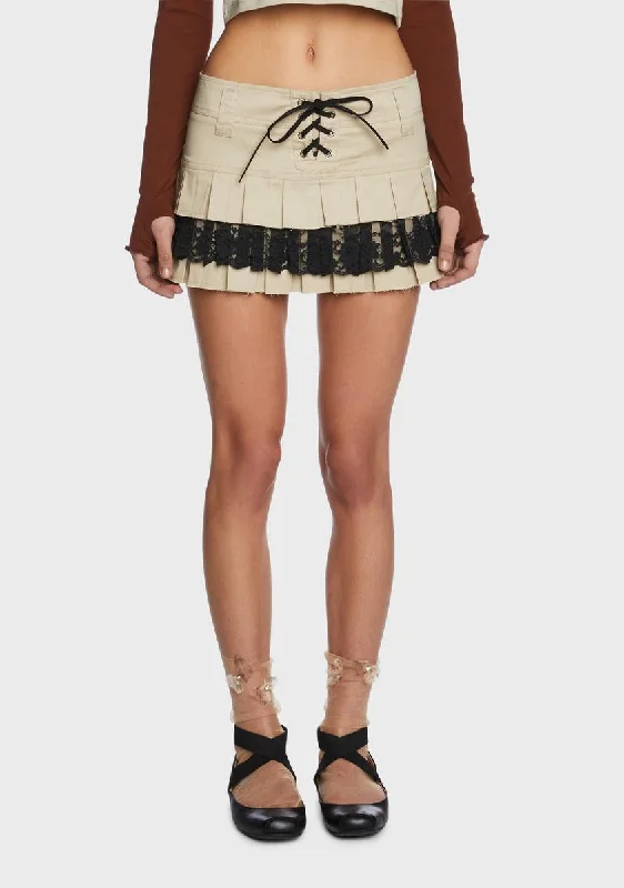 Fashion Forward In The Moment Mini Skirt