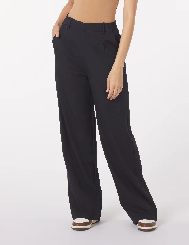 The Epitome Of Modern Women's Fashion Brooklyn Trouser: Black