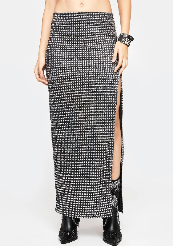 Chic Styles Cool Arrival Maxi Skirt