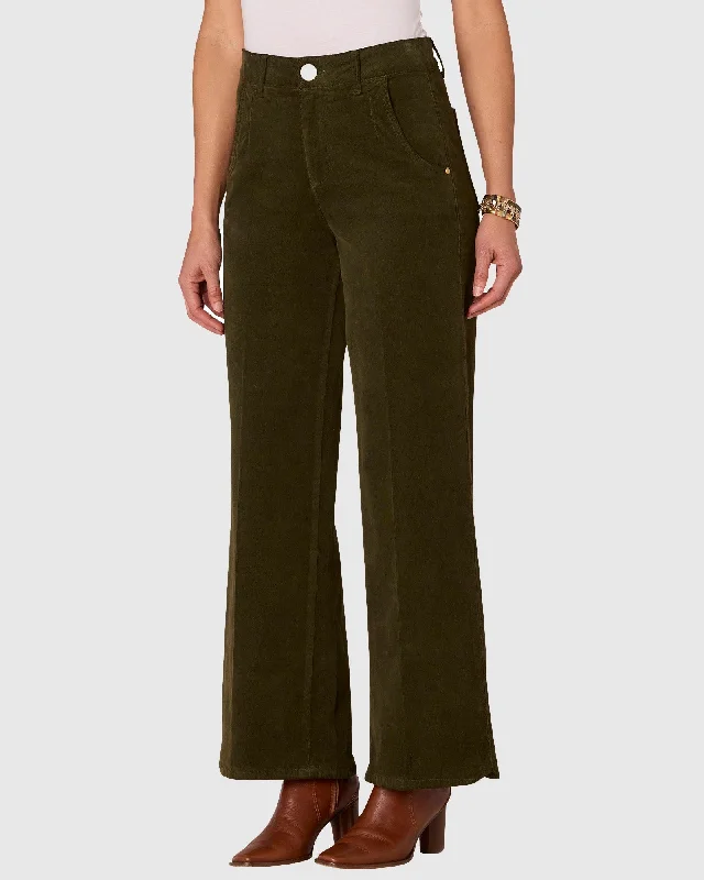 Elegant Women's Clothing Online Absolution Skyrise Corduroy Wide Leg Pants