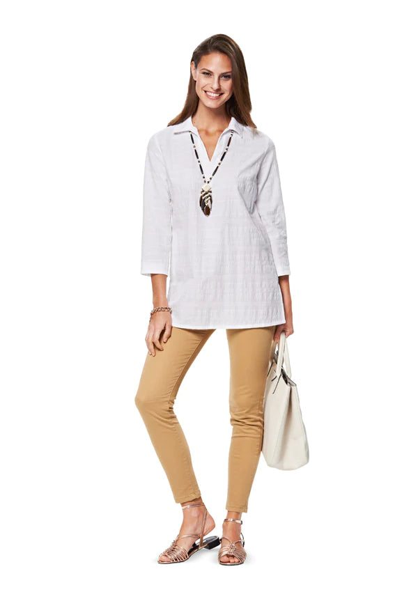 Stylish Women's Clothes for Work and Play Burda Blouse and Tunic 6809