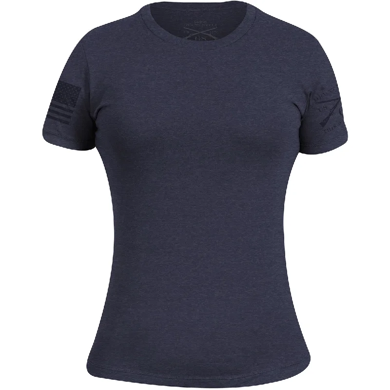 Versatile Women's Clothing for All Occasions Grunt Style Women's Ghost Basic T-Shirt - Midnight Navy