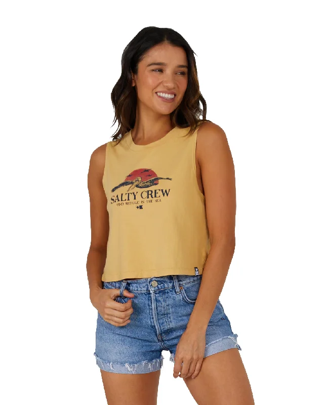 Fashion For Every Occasion Salty Crew Soarin Cropped Tank