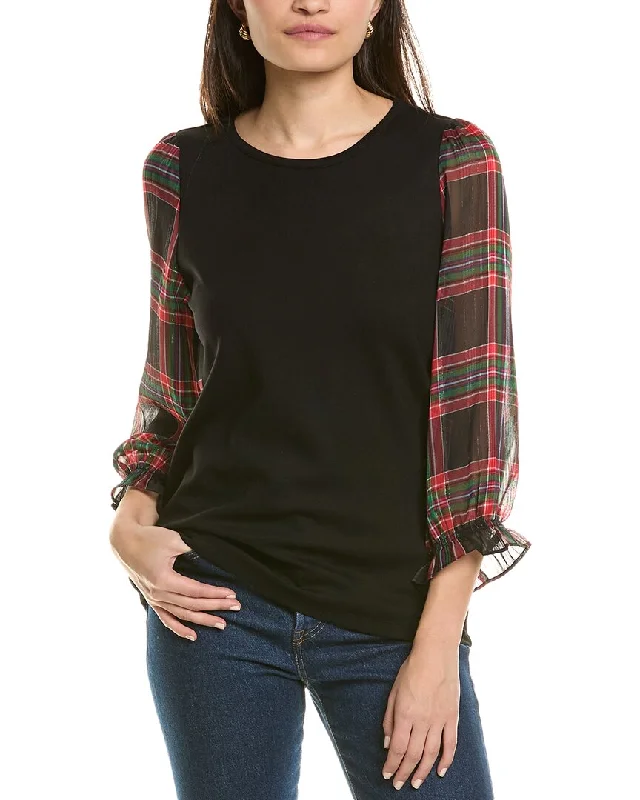 Top 10 Women's Online Clothing Stores Jones New York 3/4-Sleeve Blouse