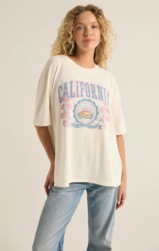 Flash Sale Event Z-Supply Poppy Bear SoCal Oversized Tee - SEA SALT