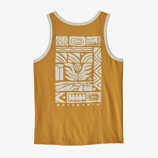 Ride The Style Wave Patagonia Dawn To Dusk Tank - Pufferfish Gold