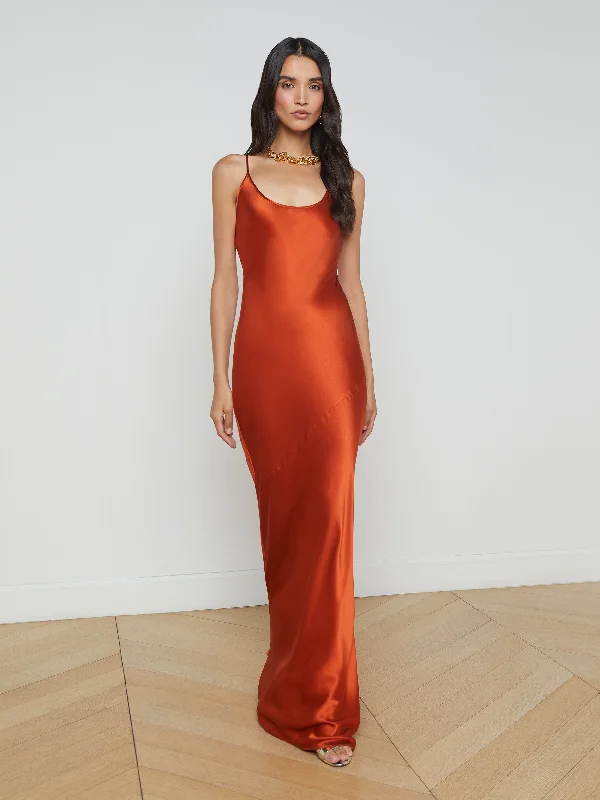 Best Online Women's Boutiques Charmaine Silk Gown