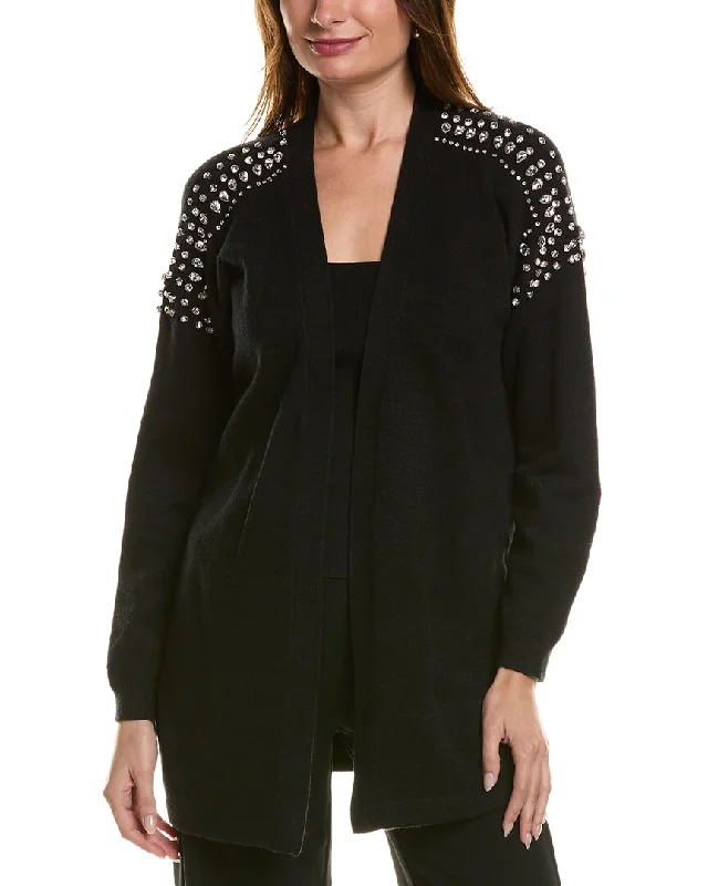 Style Redefined Anne Klein Kissing Front Cardigan