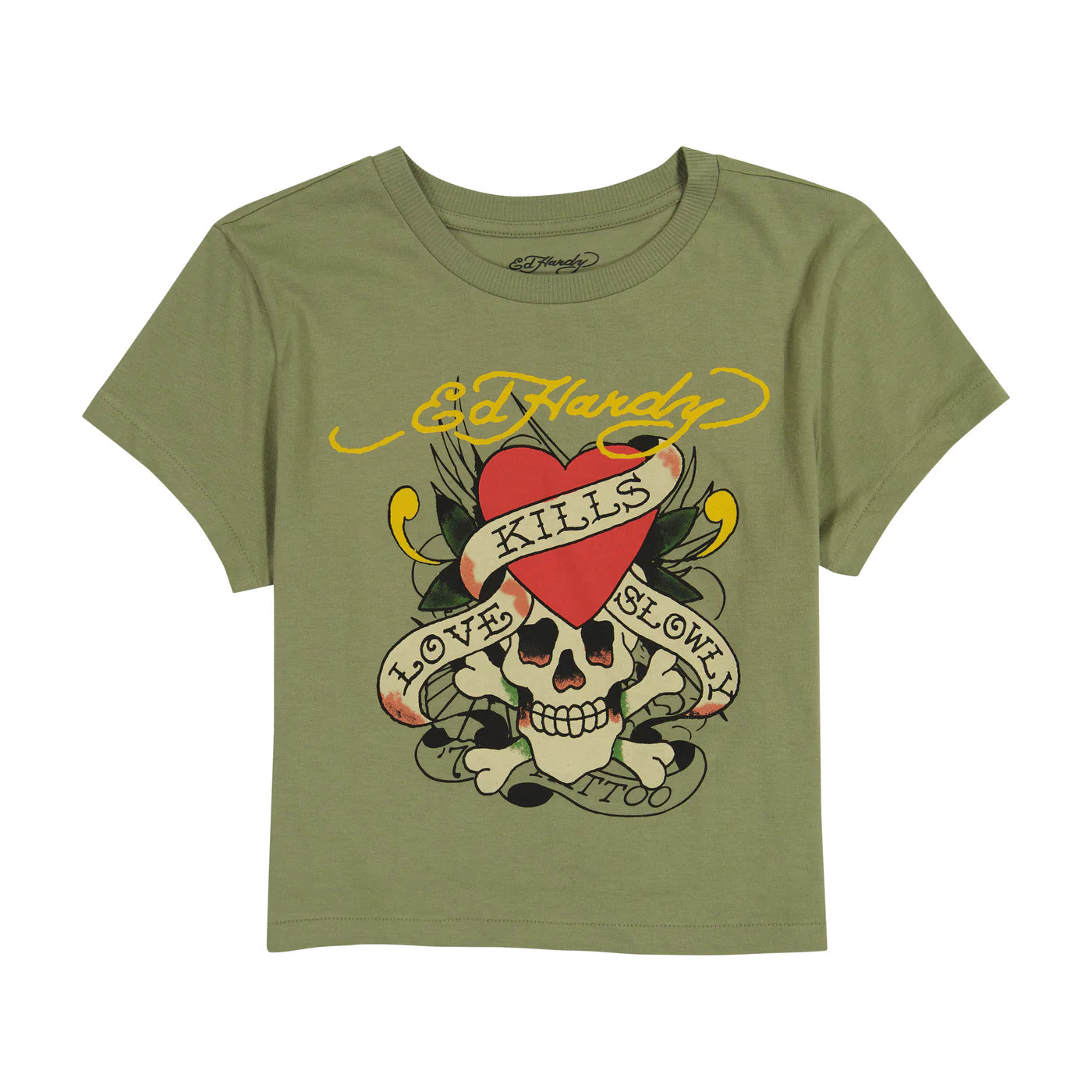 Festival Fashion Women's LKS Skull Baby Tee