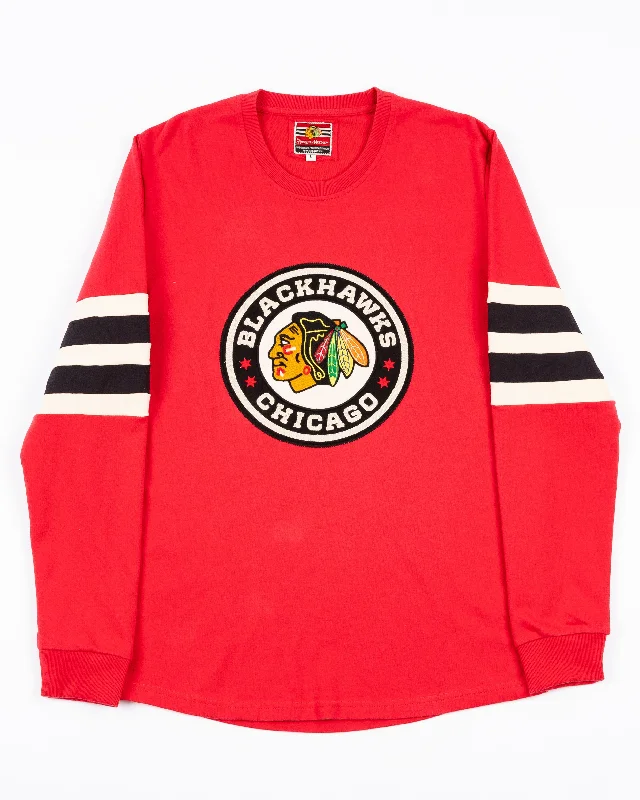 Elevate Your Wardrobe American Needle Winter Classic Chicago Blackhawks Sudbury Long Sleeve Tee