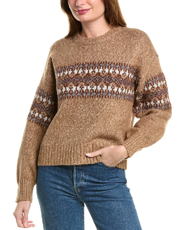 Trendy Women's Collection Design History Fairisle Sweater