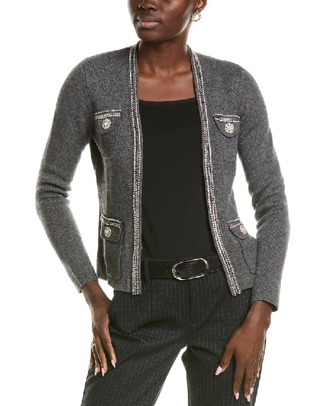 Trendy Women's Apparel for All Seasons sofiacashmere Wool-Blend Cardigan