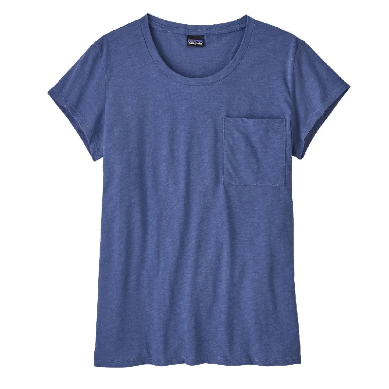 Best Clearance Sales Right Now Patagonia Womens Mainstay T-Shirt Current Blue