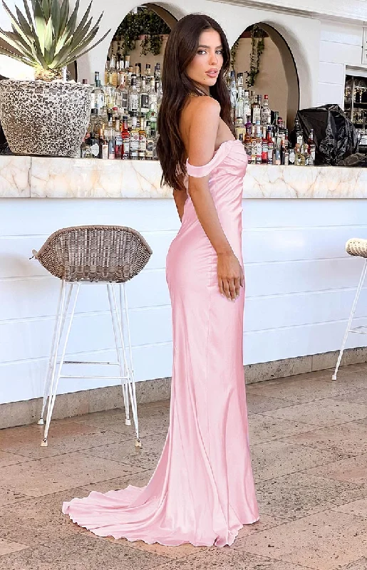 Effortless Style, Endless Impact Delanie Pink Maxi Dress