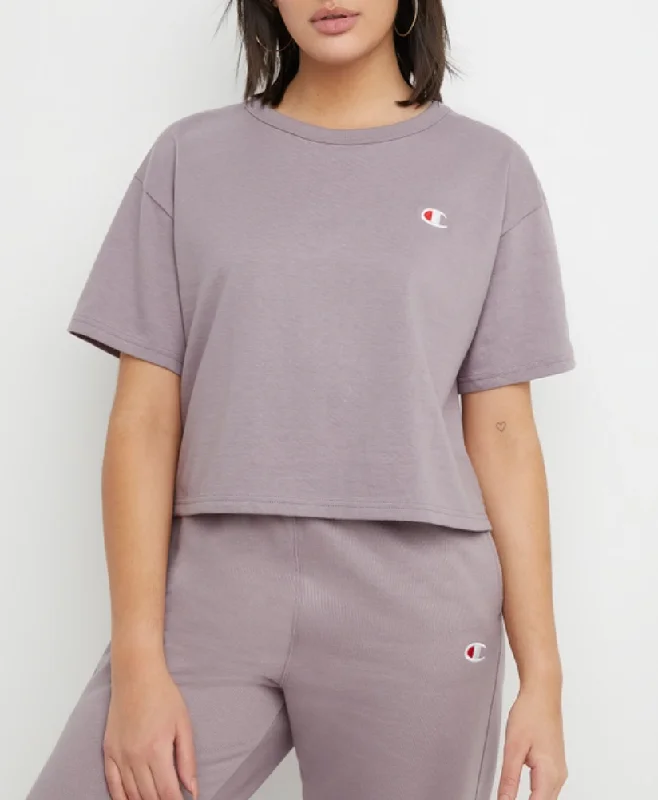 Clearance Sale Women's C Logo Heritage Cropped Tee