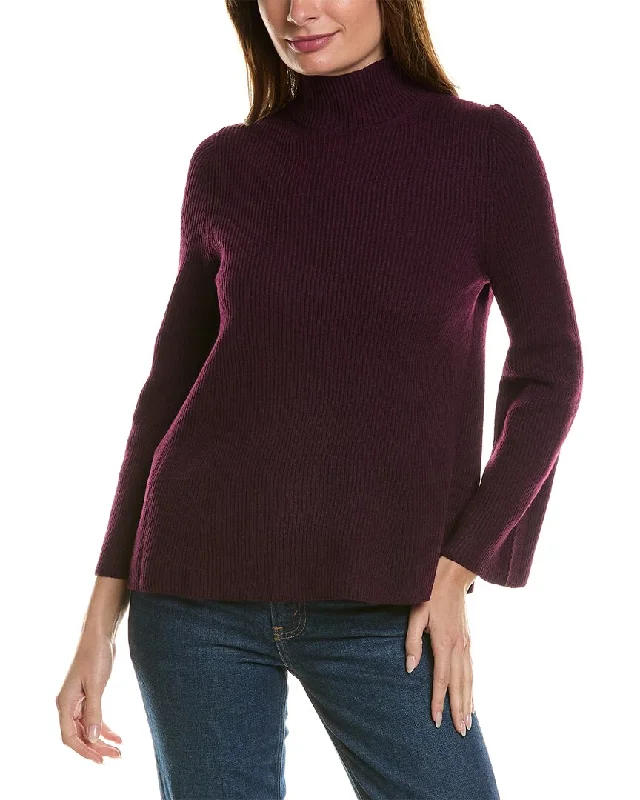 Flash Sale Starts Anne Klein Mock Neck Sweater