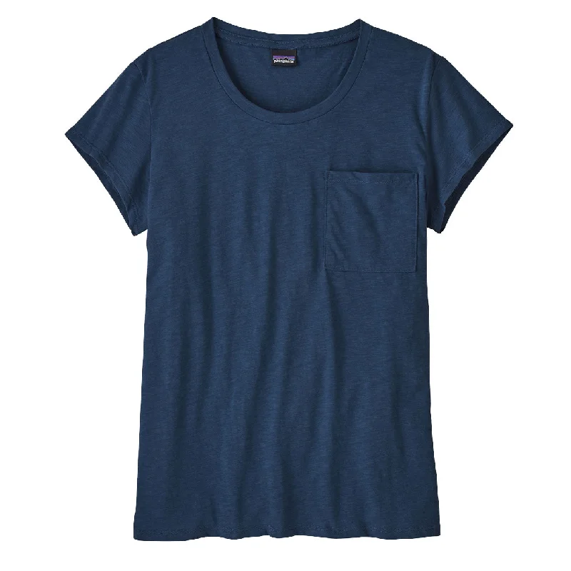 Trendy Boutique Online Patagonia Womens Mainstay T-Shirt Tidepool Blue