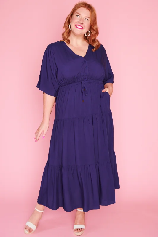 Hot Deals Maddie Navy Dress