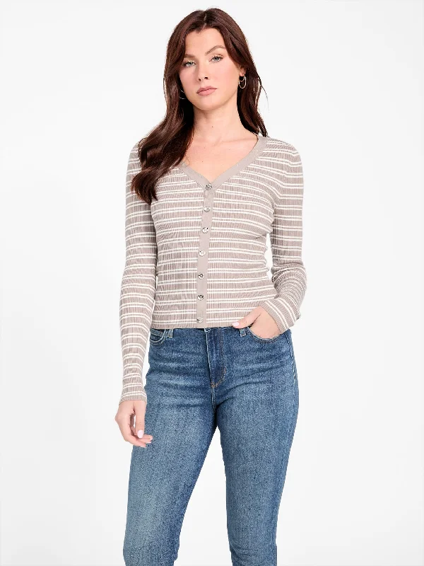 Effortless Chic for Women Ella Striped Sweater Top