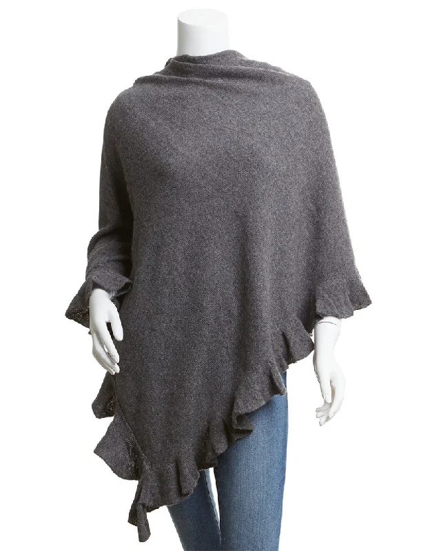 Exclusive Discount Hannah Rose Ruffle Cashmere Topper