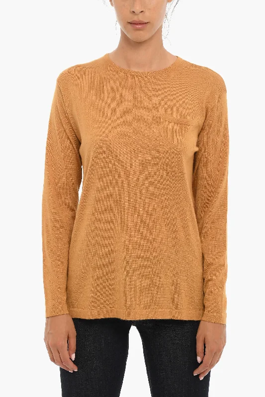 Limited Styles Woolrich Light Cashmere and Silk Crew-Neck Sweater