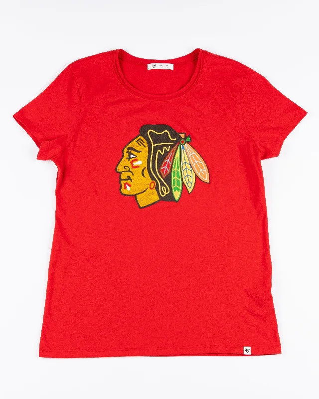 Durable Fashion Picks '47 Chicago Blackhawks Ladies Premier Frankie Tee