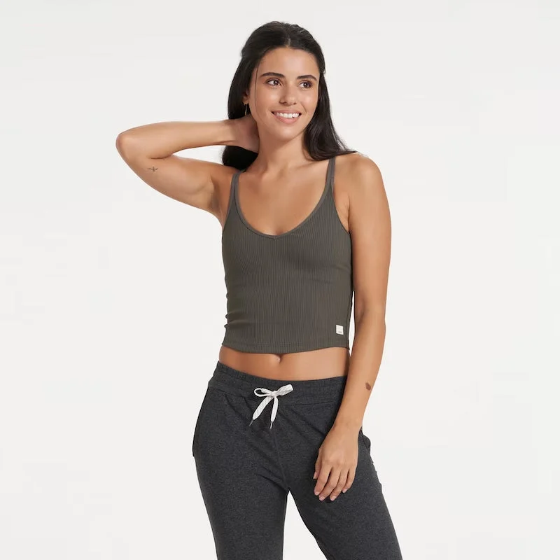 Fresh Styles, Fresh Deals Vuori Rib Cropped Tank Top