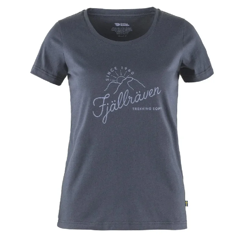 VIP Member Discount Fjallraven Womens Sunrise T-Shirt Navy