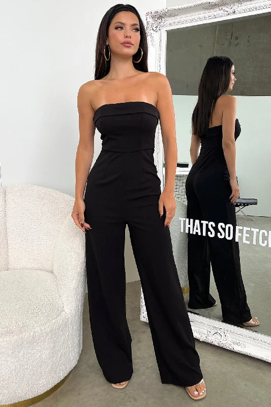 Laid-Back Elegance Desiree Jumpsuit - Black