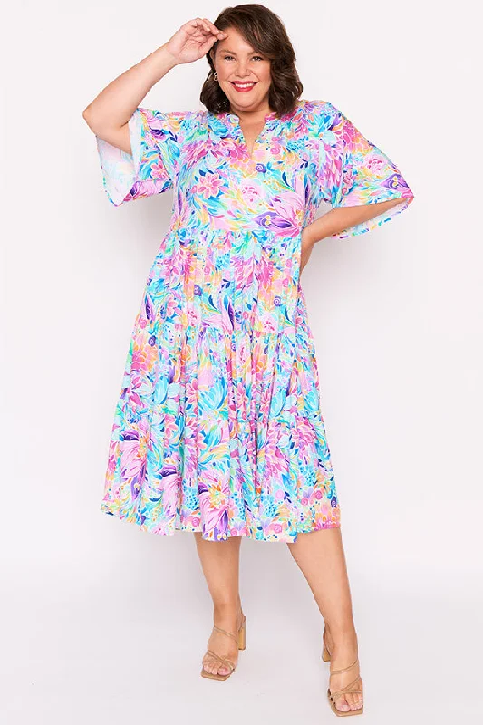 Women's Casual Dresses Chrissie Rainbow Bloom Dress