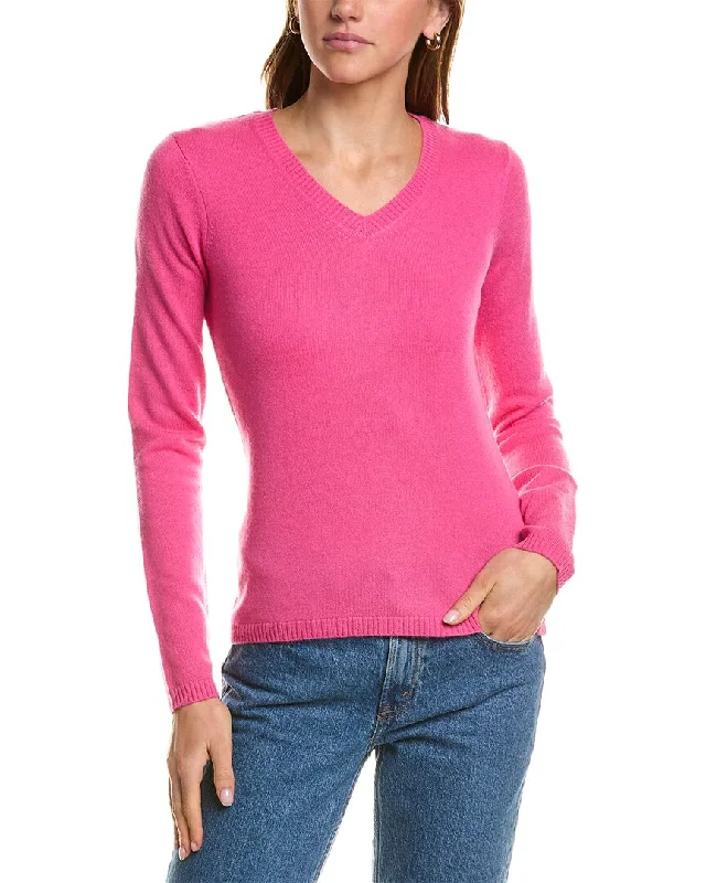 Fashion-forward Women's Clothing InCashmere V-Neck Cashmere Sweater