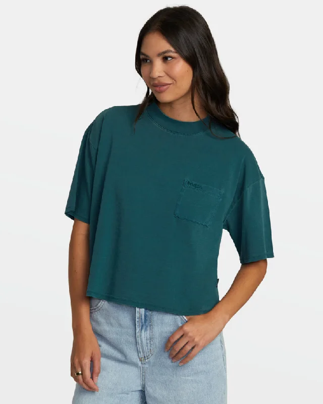 Laid-Back Elegance RVCA KINNEY TEE - PONDEROSA PINE