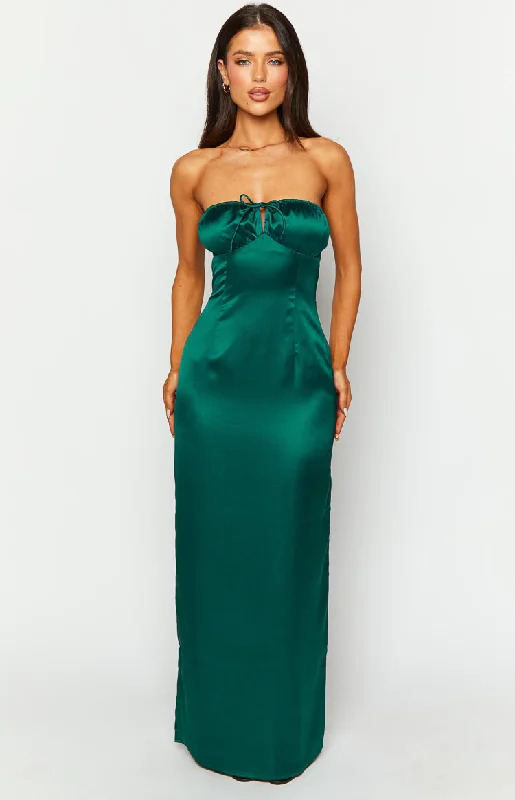 Chic Style, Always In Vogue Soph Emerald Maxi Dress