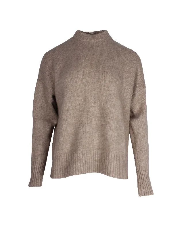 Limited Time Offer Co Knit Sweater in Brown Cashmere