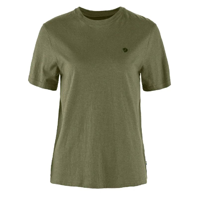 Clothes For Woman Fjallraven Womens Hemp Blend T-shirt Green