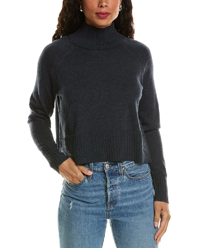 Casual Chic Clothing EILEEN FISHER Turtleneck Wool Sweater