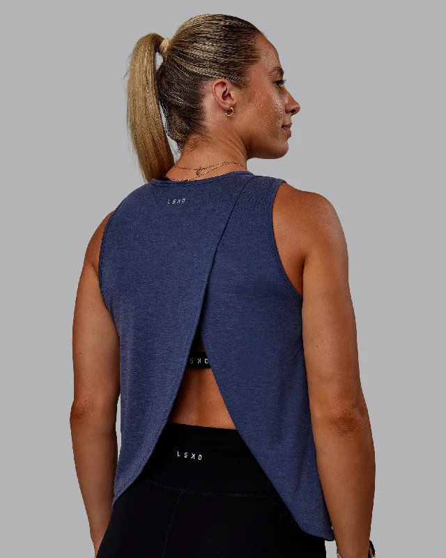 Attire Sale Breeze Training Tank - Future Navy