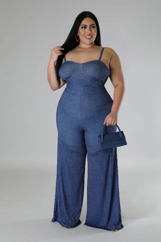 Relaxed Style Statement Piece Jumpsuit