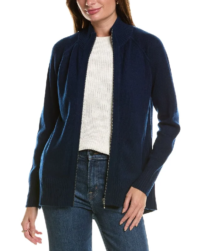 Flash Sales Today Forte Cashmere Sporty Wool & Cashmere-Blend Cardigan