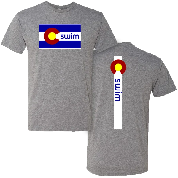 Outfits For Women Swim Colorado Flag T-Shirt