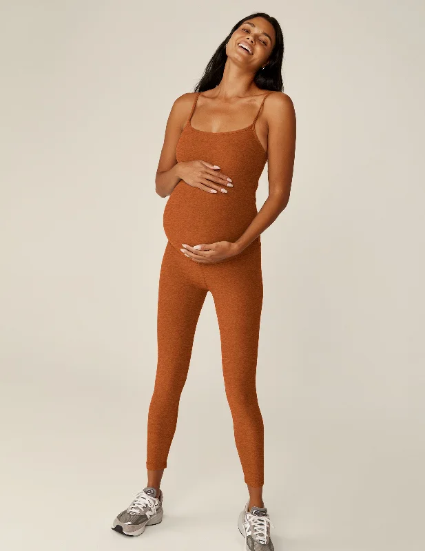 High-Quality Women's Fashion Dresses Spacedye Uplevel Maternity Jumpsuit