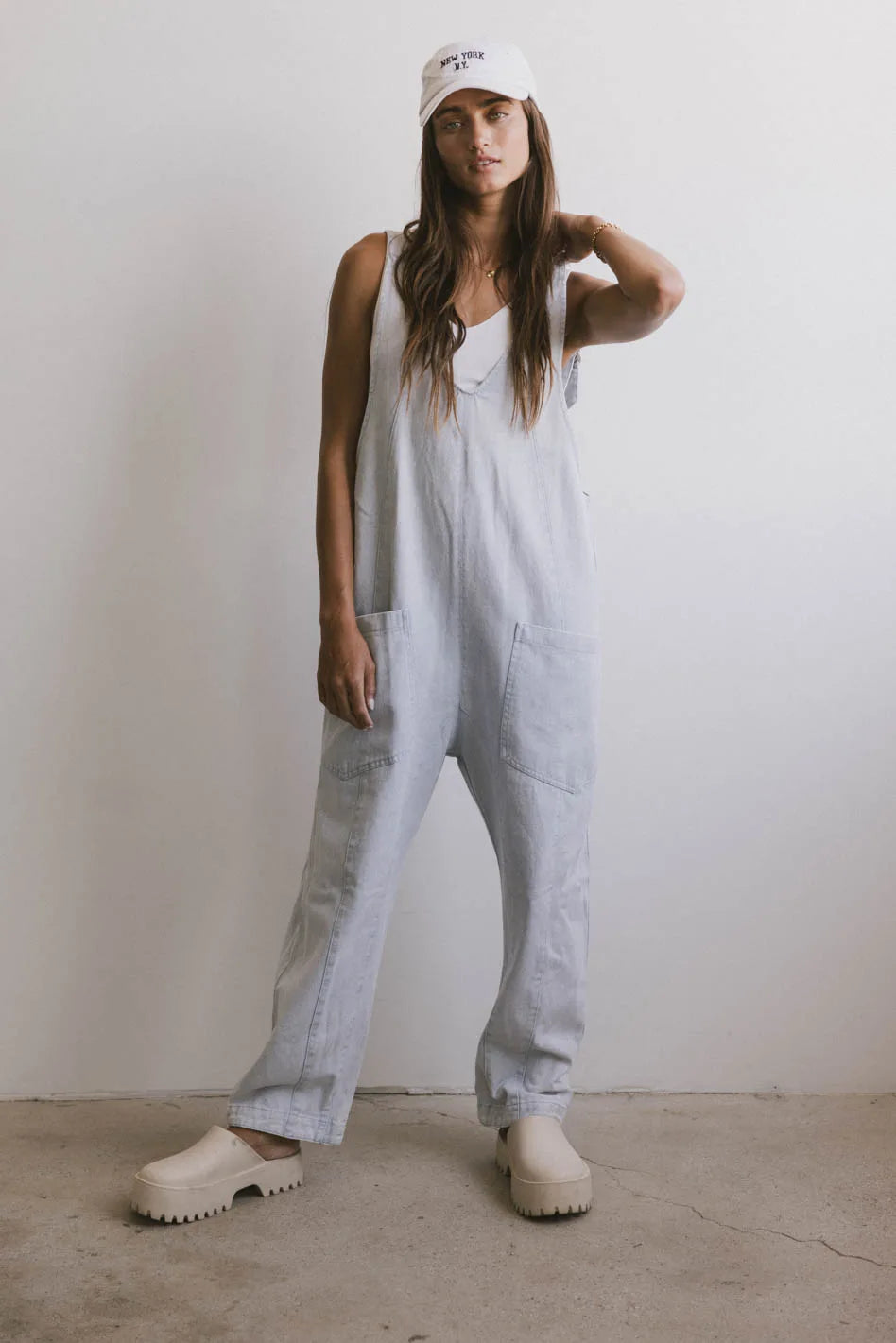 Vintage Fashion Marie Jumpsuit in Blue