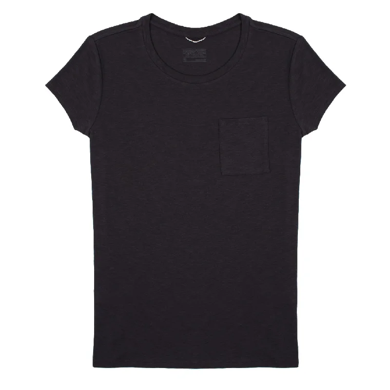 Trendy Boutiques Online Patagonia Womens Mainstay T-Shirt Ink Black