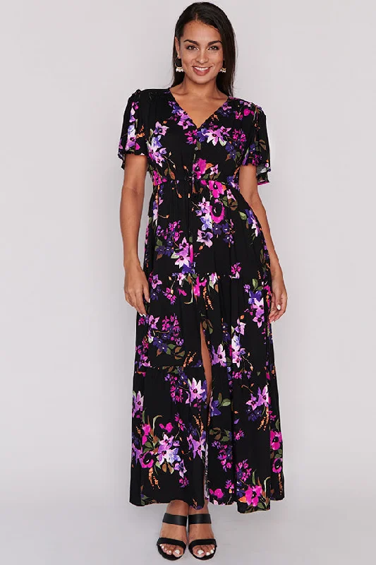 Enjoy Discount Alexia Night Flower Maxi Dress