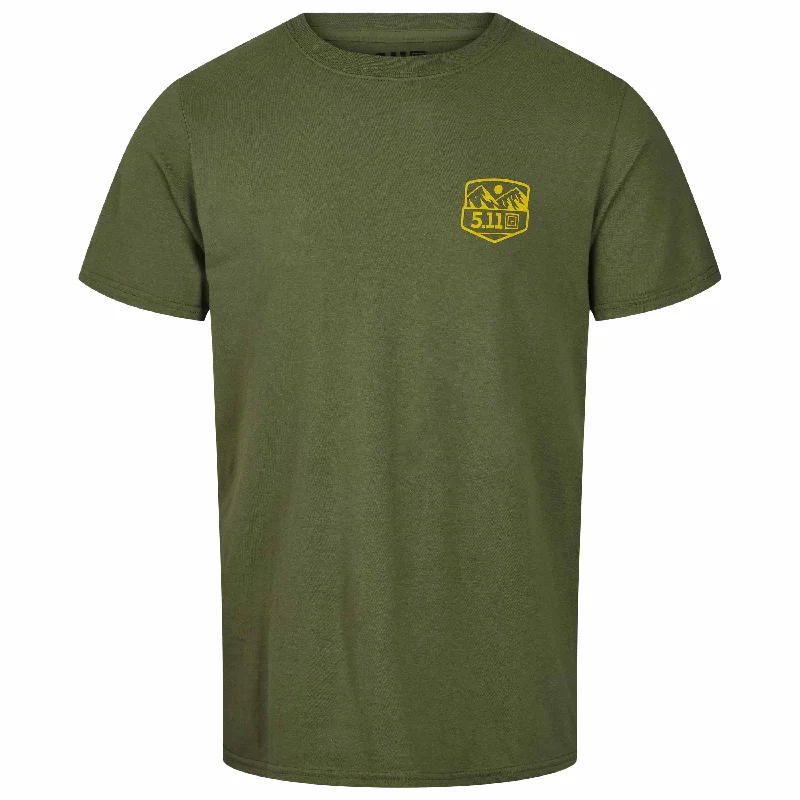 High End Women's Wear 5.11 Women's T-Shirt Seek and Enjoy military green