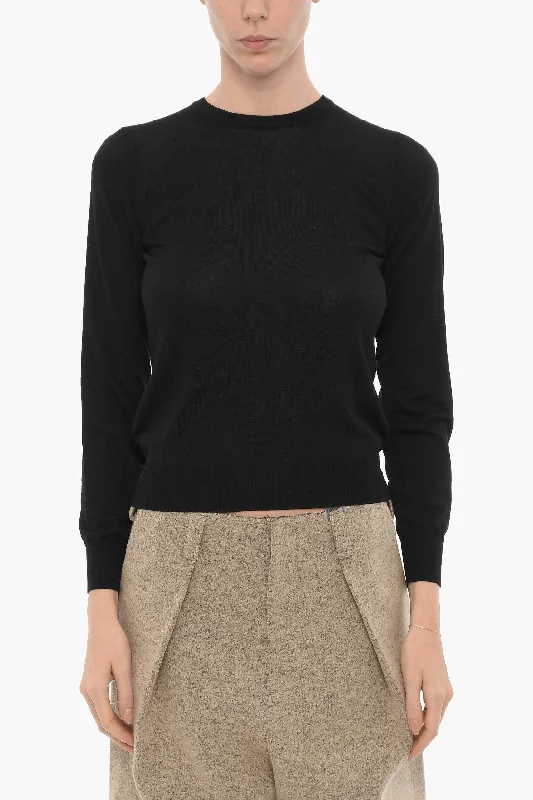 End of Season Sale Drumohr Merino Wool Crew-neck Sweater