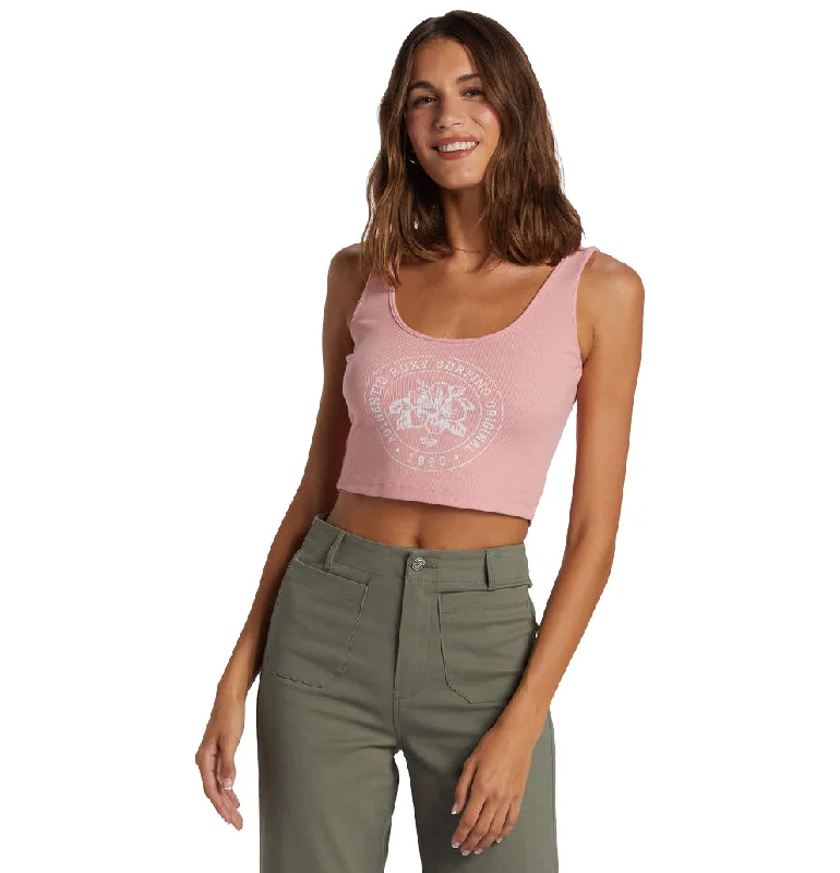 Comfortable Clothes Roxy Surfing Original Cropped Tank