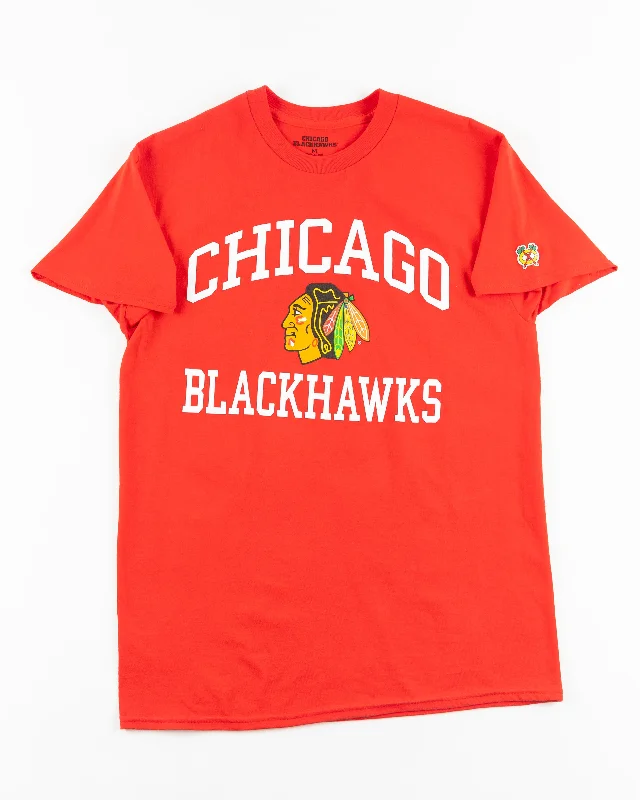 Fresh Styles, Fresh Deals Chicago Blackhawks Core Fan Gear Short Sleeve Tee