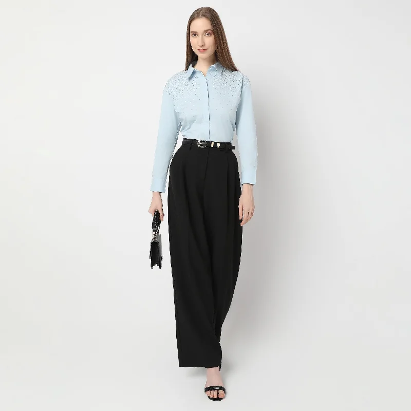 Classic Modern Offers Regular Fit Embellished Shirt