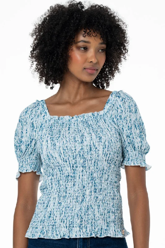 Discount Extravaganza Puff-Sleeve Top _ 141541 _ Multi